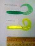   Tail Grubs Choose From 14 Colors Walleye Bass Muskie Pike NEW  