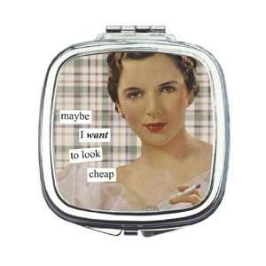  Anne Taintor   Born to Be Wild Compact Mirror Health 