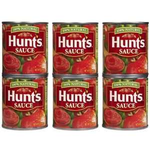  Hunts Tomato Sauce, 8 oz, 6 ct (Quantity of 2) Health 