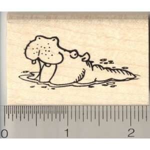  Hippopotamus Rubber Stamp Arts, Crafts & Sewing
