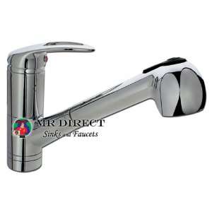  Chrome Kitchen Faucet with Pull Out Spray: Home 