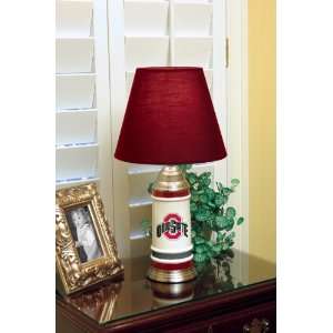  Ohio State Buckeyes 22 Ceramic Table Lamp: Home 