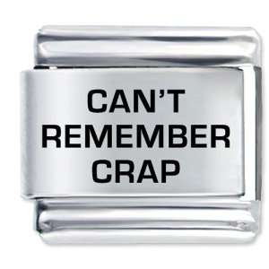  Cant Remember Crap Italian Charms Pugster Jewelry