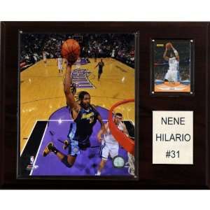 NBA Nene Denver Nuggets Player Plaque 