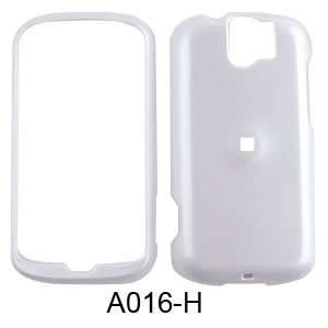  SHINY HARD COVER CASE FOR HTC MY TOUCH 3G SLIDE WHITE 