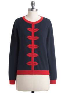 Long Sleeve Red Cardigan  Modcloth