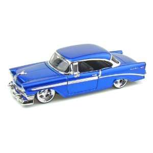  1956 Chevy Bel Air 1/24 Metallic Blue: Toys & Games