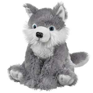  Sitting Wolf Stuffed Animal Plush Toy 16 L: Toys & Games