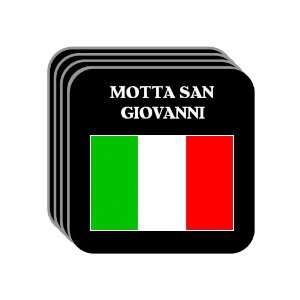 Italy   MOTTA SAN GIOVANNI Set of 4 Mini Mousepad Coasters