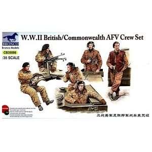    1/35 WWII British/Commonwealth AFV Crew Set (6) Toys & Games