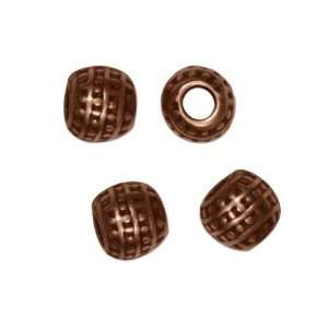   Copper Plated Round Spacer Bead 7.5mm (4): Arts, Crafts & Sewing
