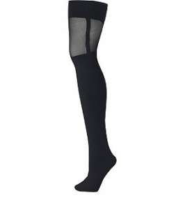 Black (Black) Pretty Polly Suspender Tights  232414301  New Look