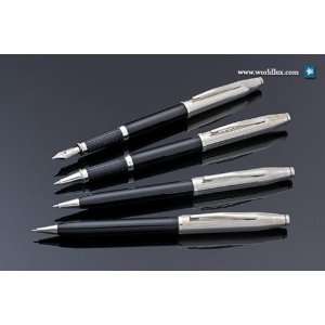  Cross Century II Sterling Black Pen Sets   Black/Silver 