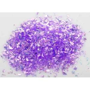  3 Packages of Purple Synthetic Mica Flake Confetti (4.5 Oz 