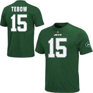 New York Jets Mens Name & Number Tees Mens New York Jets Tim Tebow 