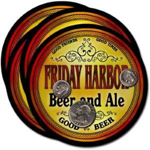 Friday Harbor, WA Beer & Ale Coasters   4pk Everything 