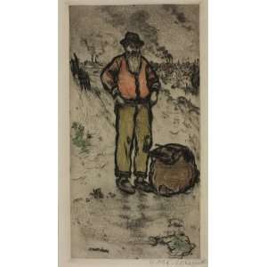     32 x 58 inches   The Rag Picker 