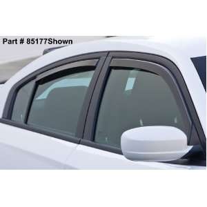   In Channel Mount VentGard Side Window Deflectors   Smoke: Automotive