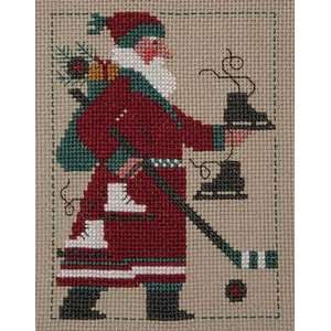    2009 Schooler Santa   Cross Stitch Pattern: Arts, Crafts & Sewing