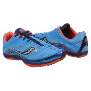 Athletics Saucony Mens Kilkenny XC4 Flat Blue/Orange Shoes 