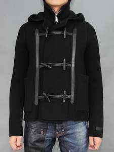 DSQUARED 11AW NWT DOUBLE LAYER WOOL DUFFLE STYLE COAT  