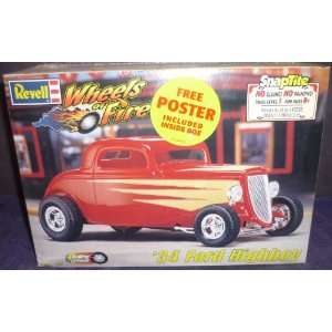   of Fire 34 Ford Highboy 1/25 Scale Plastic Model Kit: Toys & Games