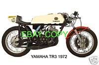 Inch Photo Yamaha TR3 1972 Motorcycle  