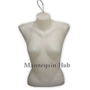   Display Bust White Color With Hanging Loop: Arts, Crafts & Sewing