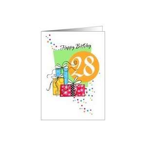  Happy Birthday 28 Card: Toys & Games