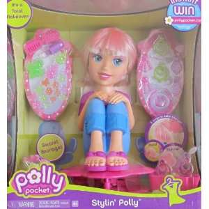    Polly MAKE OVER 8 Doll w COLOR CHANGE Hair, Nails & Make Up (2007