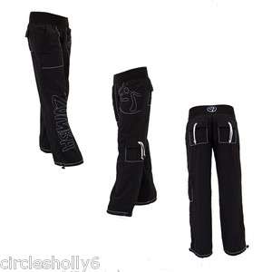 Zumba® Wear Logo Cargo Pants   Black   Medium & Large  