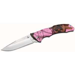  New   Buck Knives 3668 Bantam BLW MO PinkBlaze Camo 