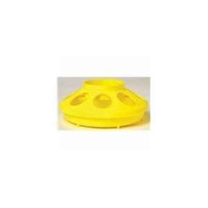 Miller Mfg Feeder Base Plastic 1 Qt Yellow 