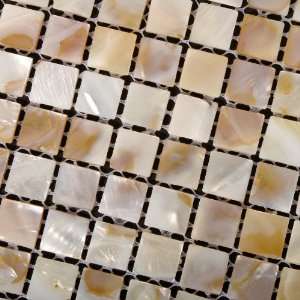 Home Elements Light Weight Mother of Pearl Tile   Gorgeous shine   3/5 