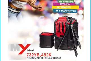 MANFROTTO 732YB Tripod,482K,Backpack KIT,discount Event  