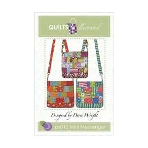  Quilts Illustrated Mini Messenger Arts, Crafts & Sewing