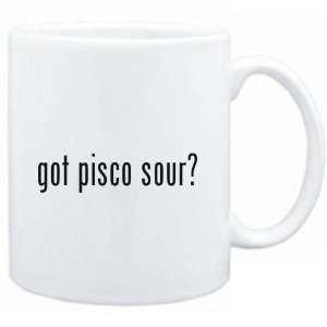  Mug White GOT Pisco Sour ? Drinks