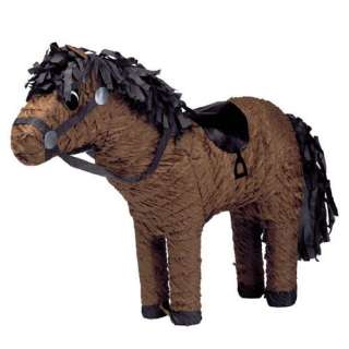 Pinata Pferd / Pony, braun  