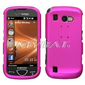 SAMSUNG: i920 (Omnia II) Titanium Solid Hot Pink Phone Protector Cover