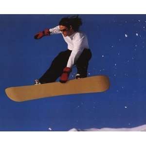  Extreme Sports Snowboard   Poster (20x16)