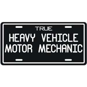 New  True Heavy Vehicle Motor Mechanic  License Plate 