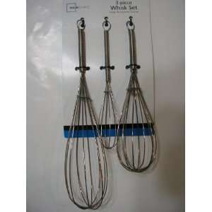   Kithen Tools ~ 3 pc Whisk Set & Various Size
