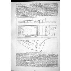   1880 Section Plan North Eastern Marine Company Works