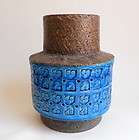 Seltene rare BITOSSI Keramik Vase Design Aldo Londi  