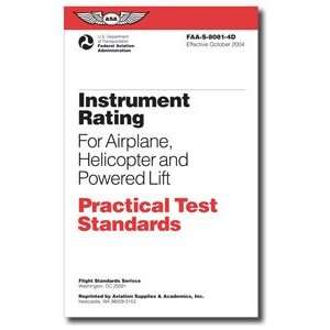  ASA Practical Test Standards: Instrument Pilot: Everything 