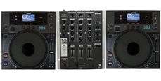   203 Professional DJ Mixing Tabletop CD +PS 626USB 10 DJ Mixer w/ USB