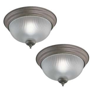 Weathered Silver 11 Flush Mount *2 Pack*  