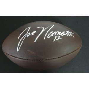 Joe Namath Autographed Ball   with Duke Inscription   Autographed 