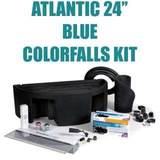   24 Blue Colorfalls Kit for Retaining Walls & Pondless Kits CFKIT24B