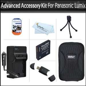  Advanced Accessory Bundle Kit For Panasonic Lumix DMC FH20 